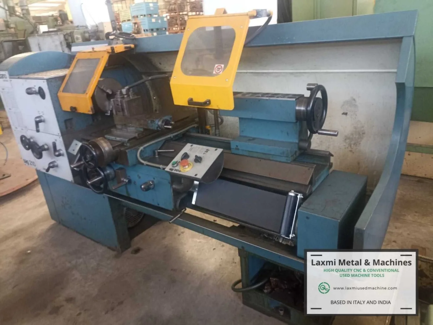 LATHE MACHINE, GRAZIANO - SAG 210N - Laxmi Metal & Machines, Rohtak - 5