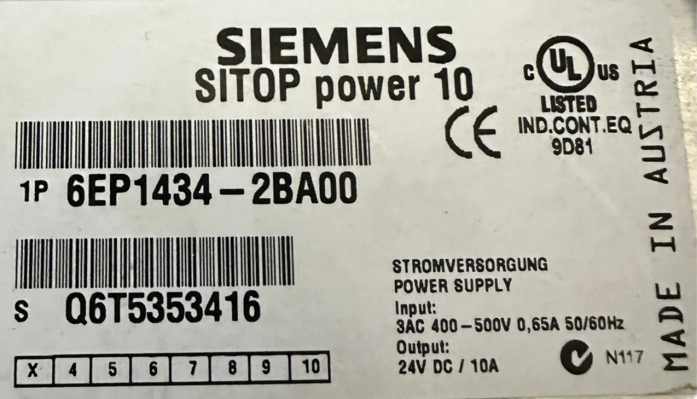 Siemens SITOP power 6EP1434-2BA00 - 3
