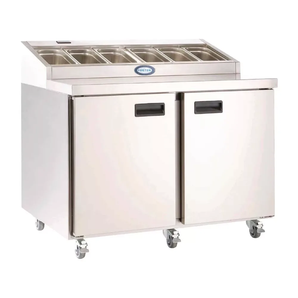 Foster Double Door Prep Counter Fridge FPS2HR - islandcatering