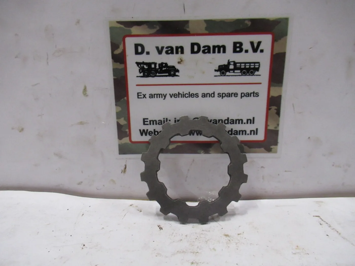 Kartelring op hoofdas - 1