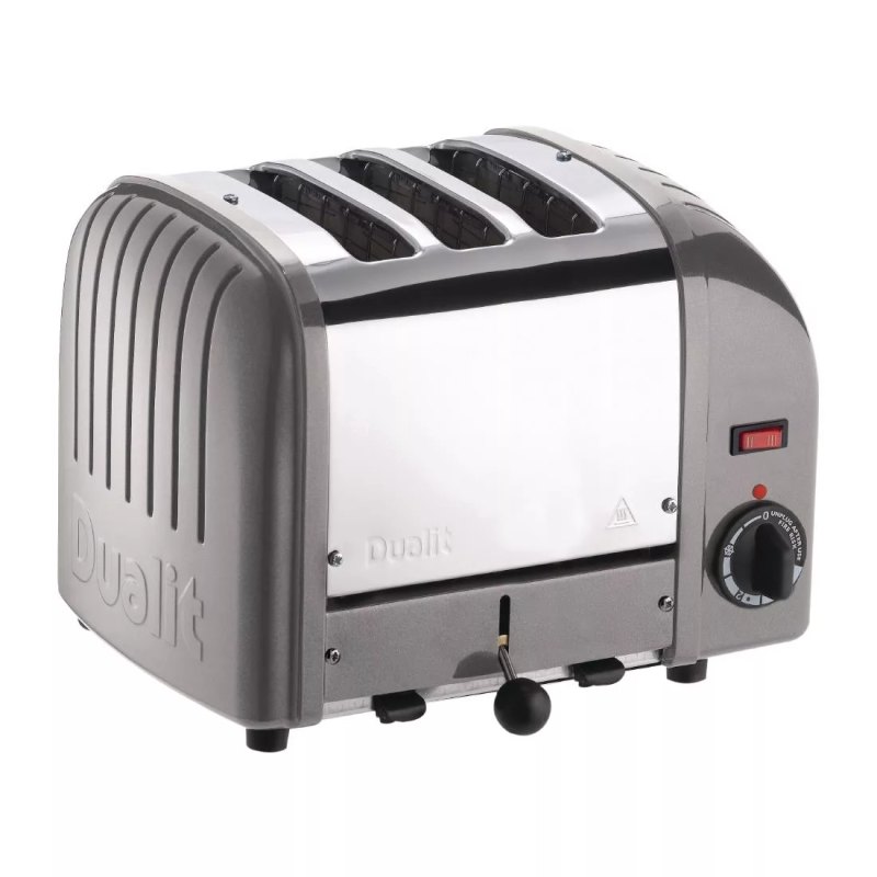 Dualit 3 Slice Vario Toaster Metallic Silver 30081 - islandcatering