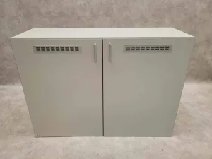 Potteau Plintkast Dubbeldeur L. Grijs 1500