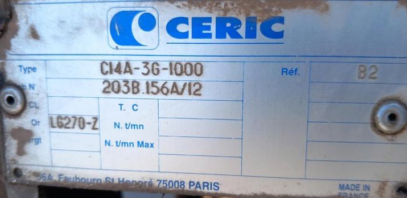 Ventilador CERIC CL4A-3G-1000 18,5 kw