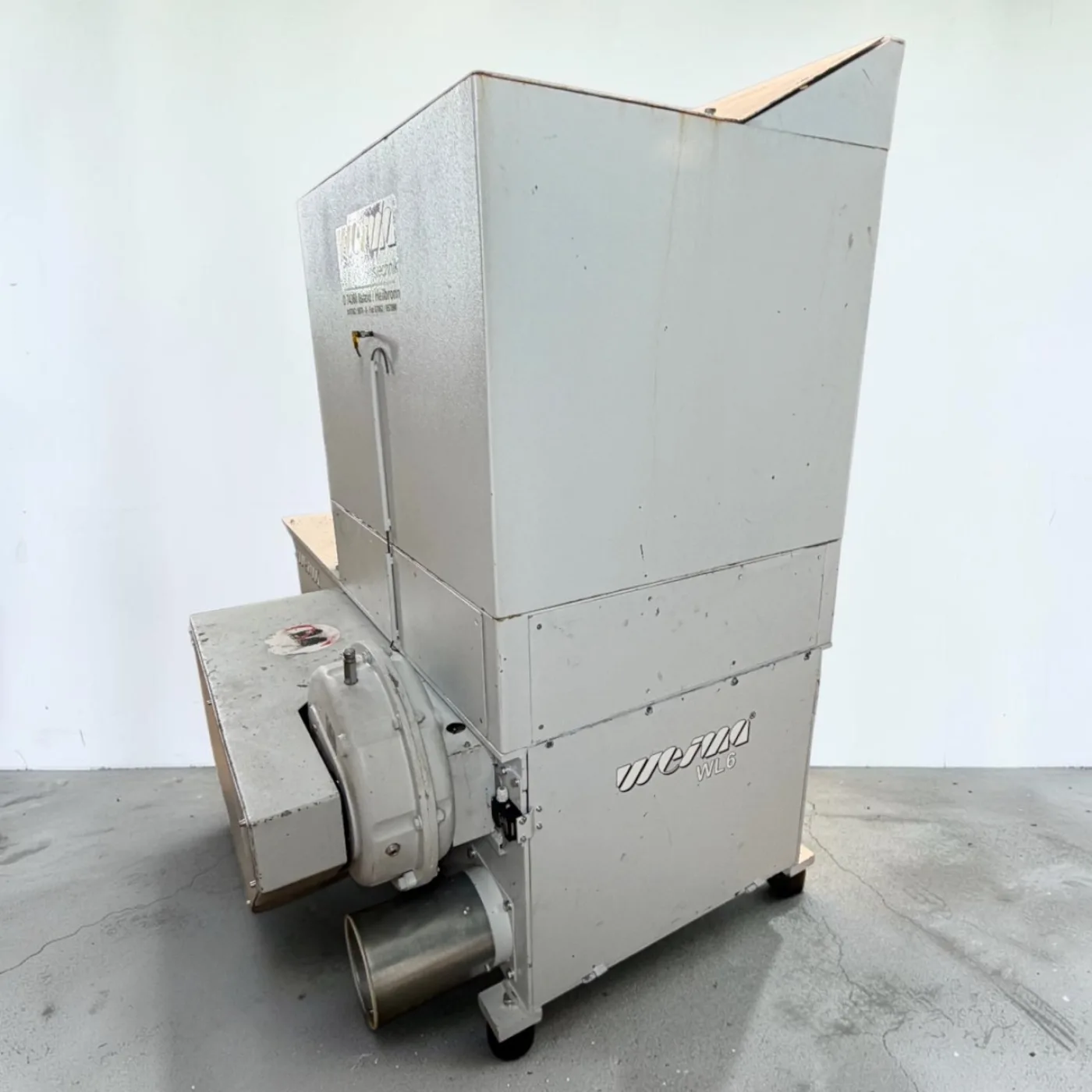 WEIMA WL 6 Einwellen-Zerkleinerer Masch.-Nr. 500-8078 – Holzzerkleinerer 18,5 kW Shredder - 6