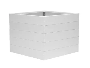 Bloembak Modulair Wit - 70 cm hoog