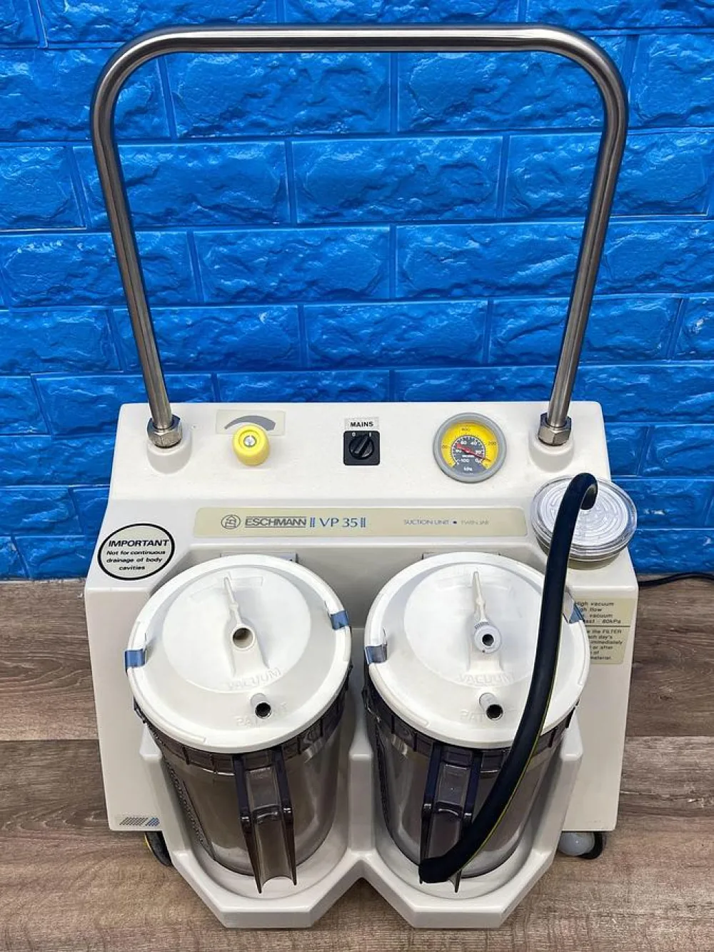 Eschmann VP35 Twin Jar Suction Pump YOM: 2004
