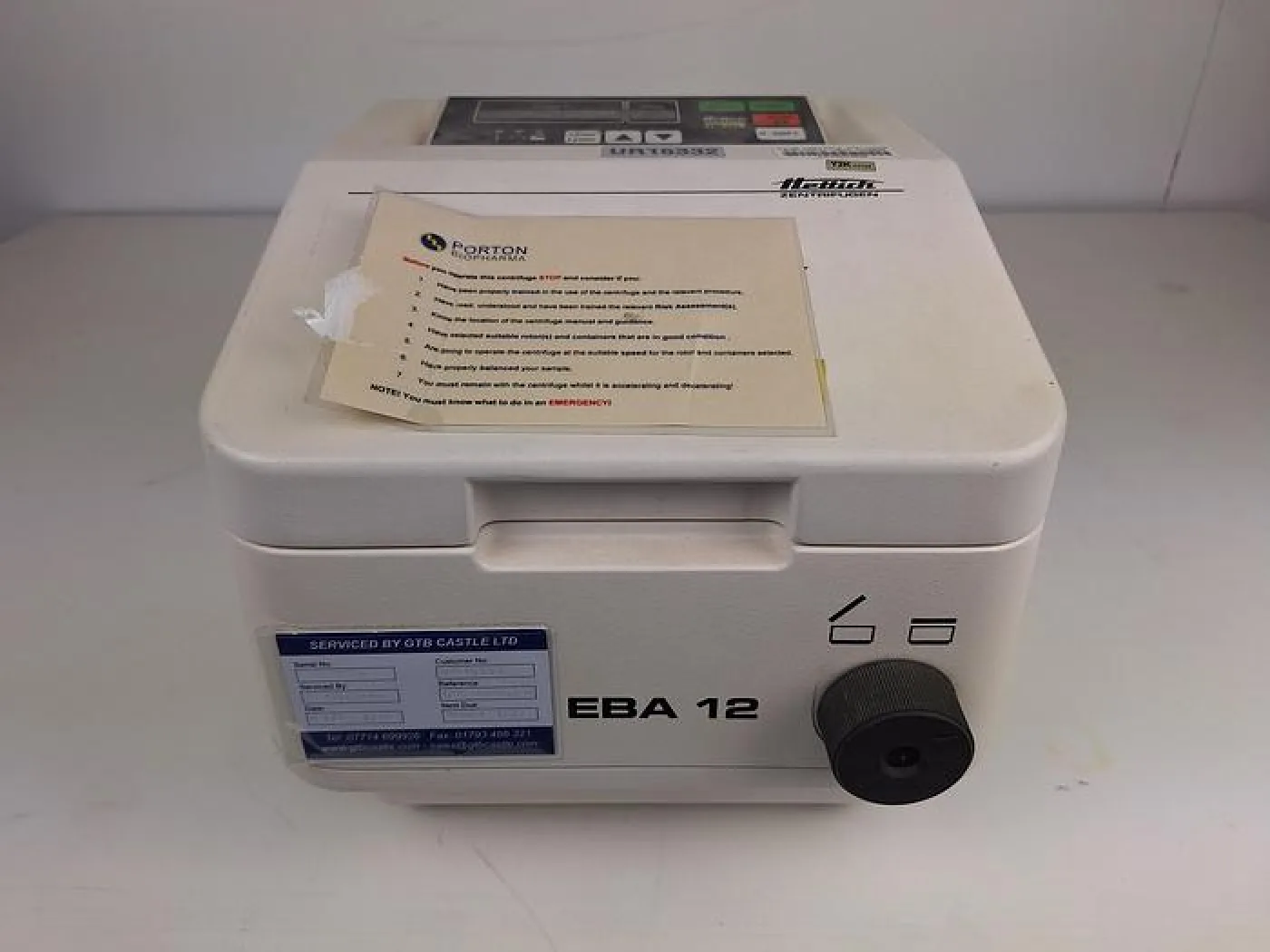 Hettich EBA 12 Centrifuge - 5