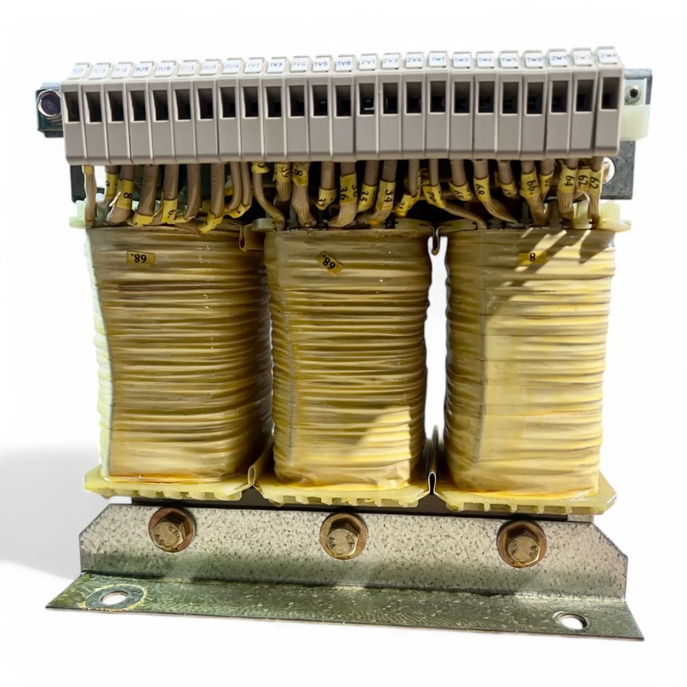 Siemens Autotransformator 4AP2595 0AS60 8A 3 kVA – 400 bis 600 V Eingang – 209 bis 231 V Ausgang - 2