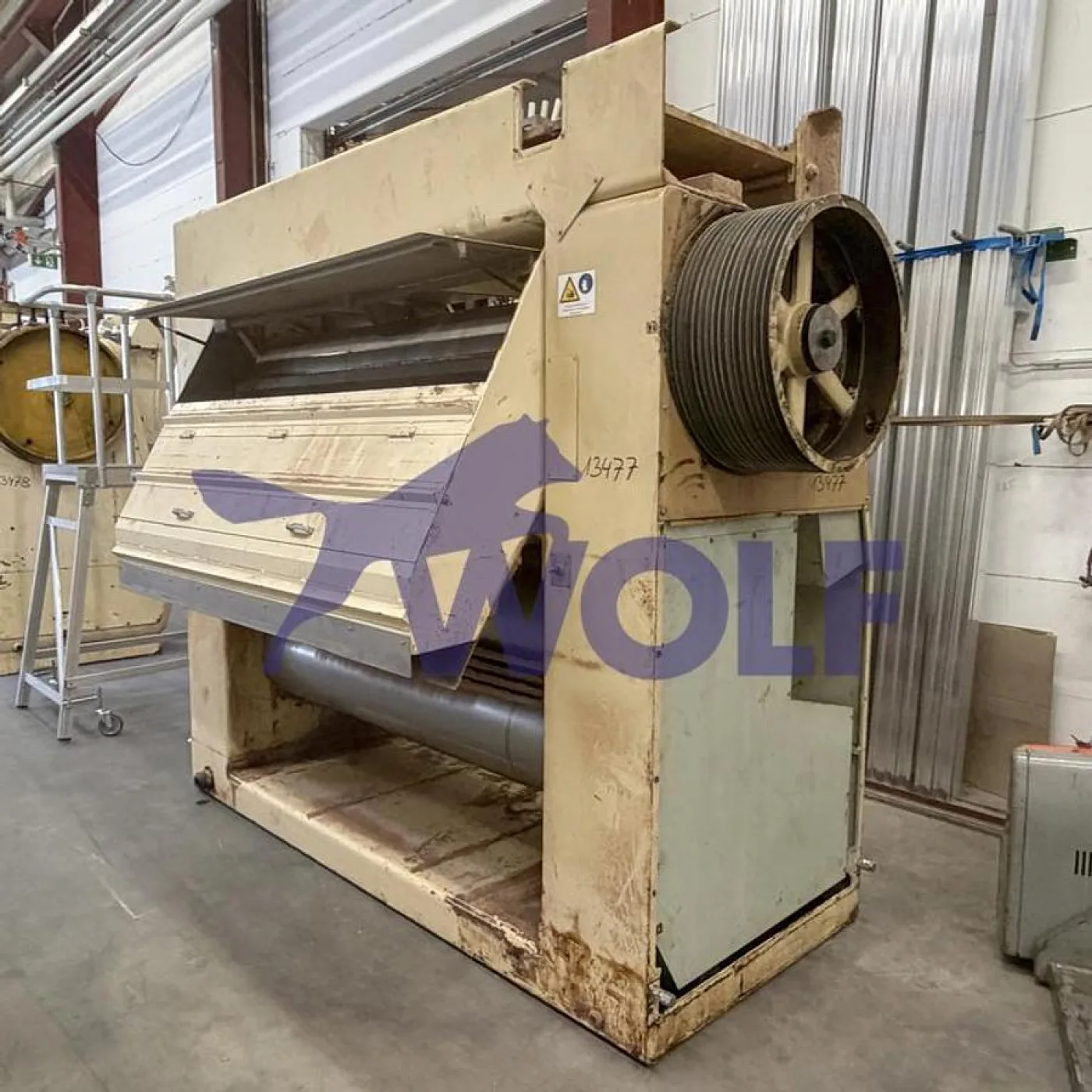 Fünfwalzwerk BÜHLER - Type SFL-1800 mit ca. 1.800 mm Arbeitsbreite. - 3