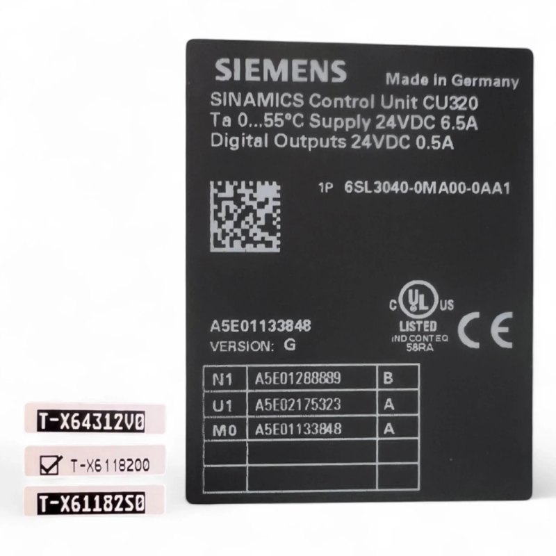 Siemens SINAMICS CU320 Control Unit – 6SL3040-0MA00-0AA1 (Version G) HOMAG BOF