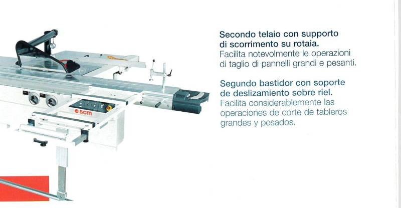 TELAIO PER SEGA CIRCOLARE SCM CON ROTAIA