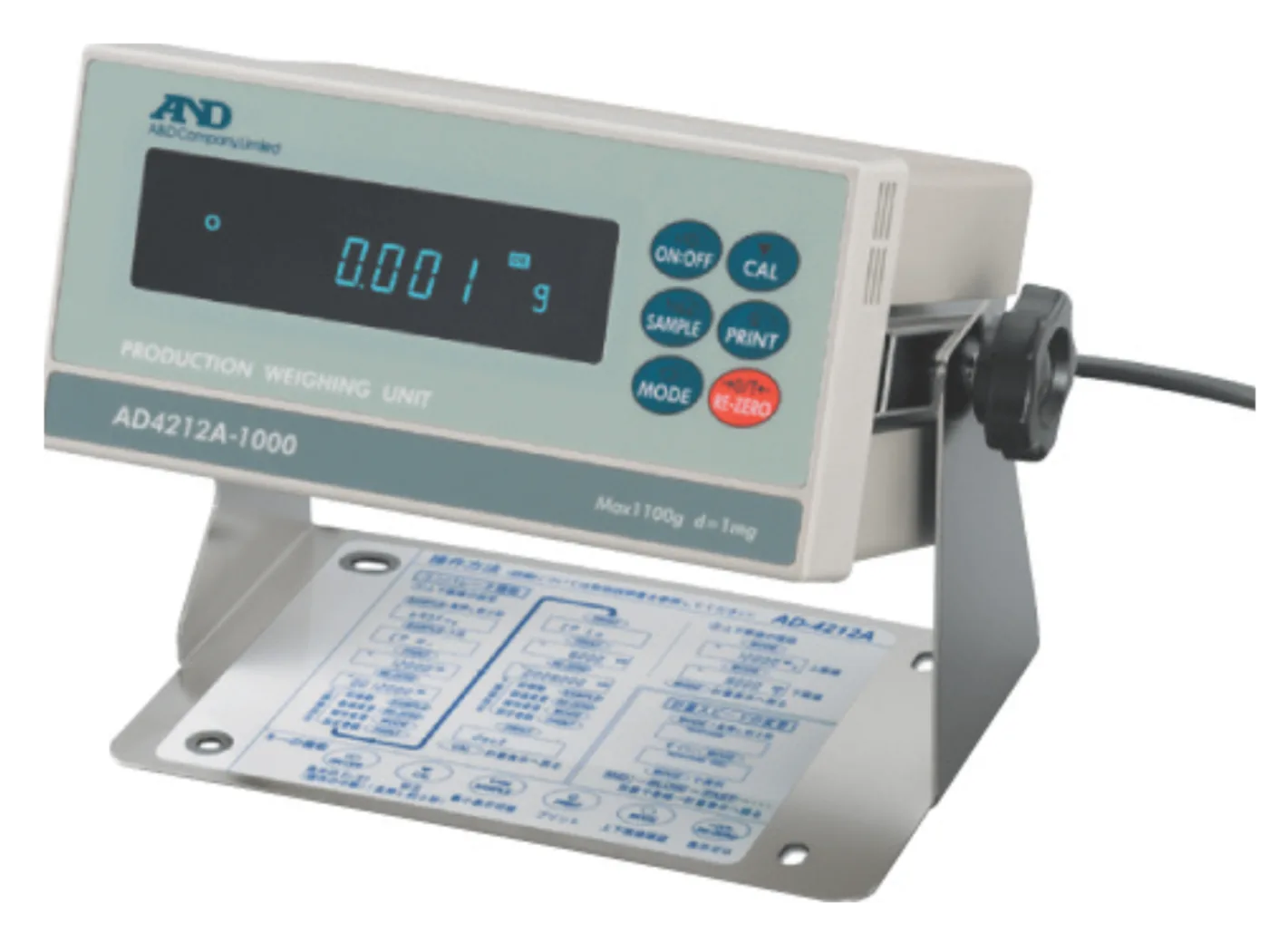 A&D AD-4212A-1000 Weigh Module Balance - 2