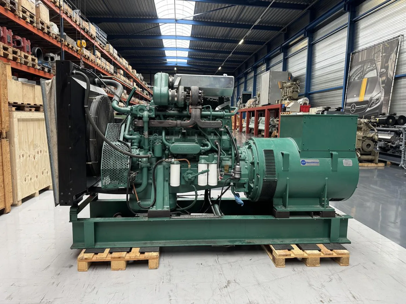 VOLVO TWD1630G / MARELLI DIESEL GEN.SET 470 KVA - 7