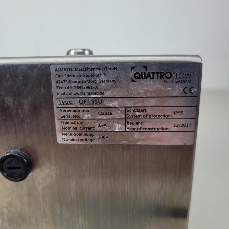 Quattroflow QS15SU Fluid Systems Pump