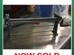 MORGAN RUSHWORTH Bench Bending Rolls 500mm - WNS - W. Neal Services Ltd