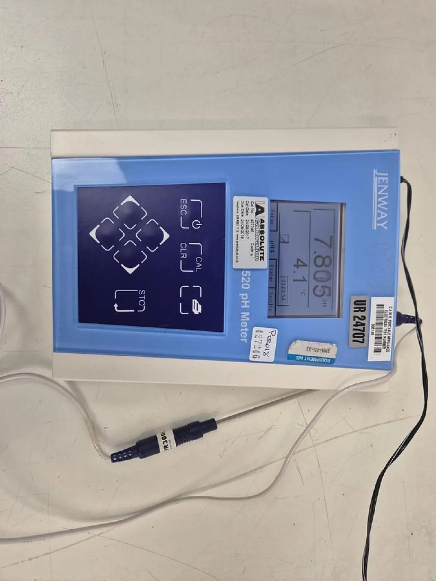 Jenway 3520 pH/mV/temperature Meter - 1