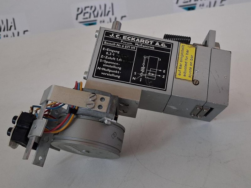 J.C. Eckardt Pneumatischer Messantrieb Bestell-Nr. 6 871 111