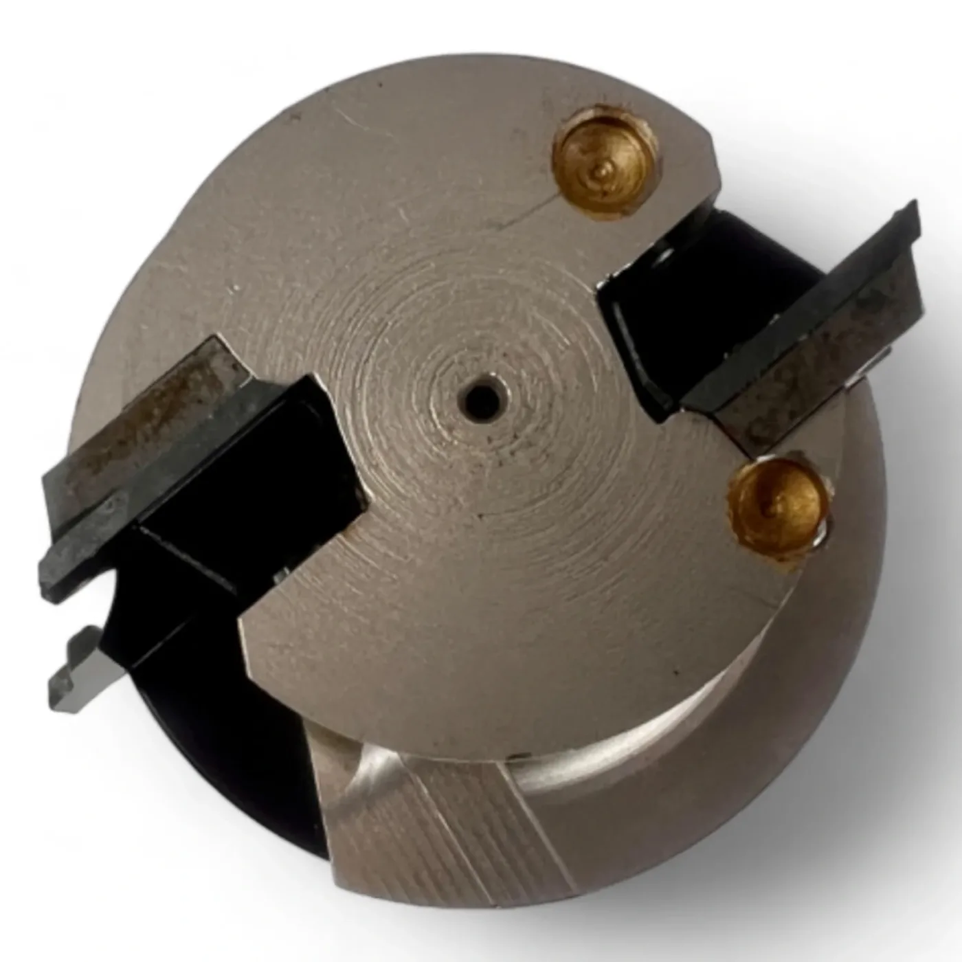 HSK 63 F Spannzangenfutter mit Spannzange und HW Wechselplatten Profilfräser Ø 76 mm B=40 mm , Z=2 - 4