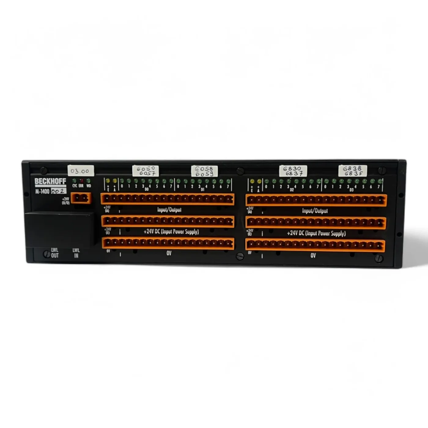 HOMAG Beckhoff Ein- und Ausgangsmodul M-1400.002 Art.-Nr. 4086050285 - 4