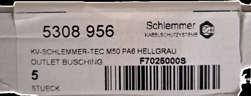 Schlemmer SIB F7025000 Kabelverschraubung