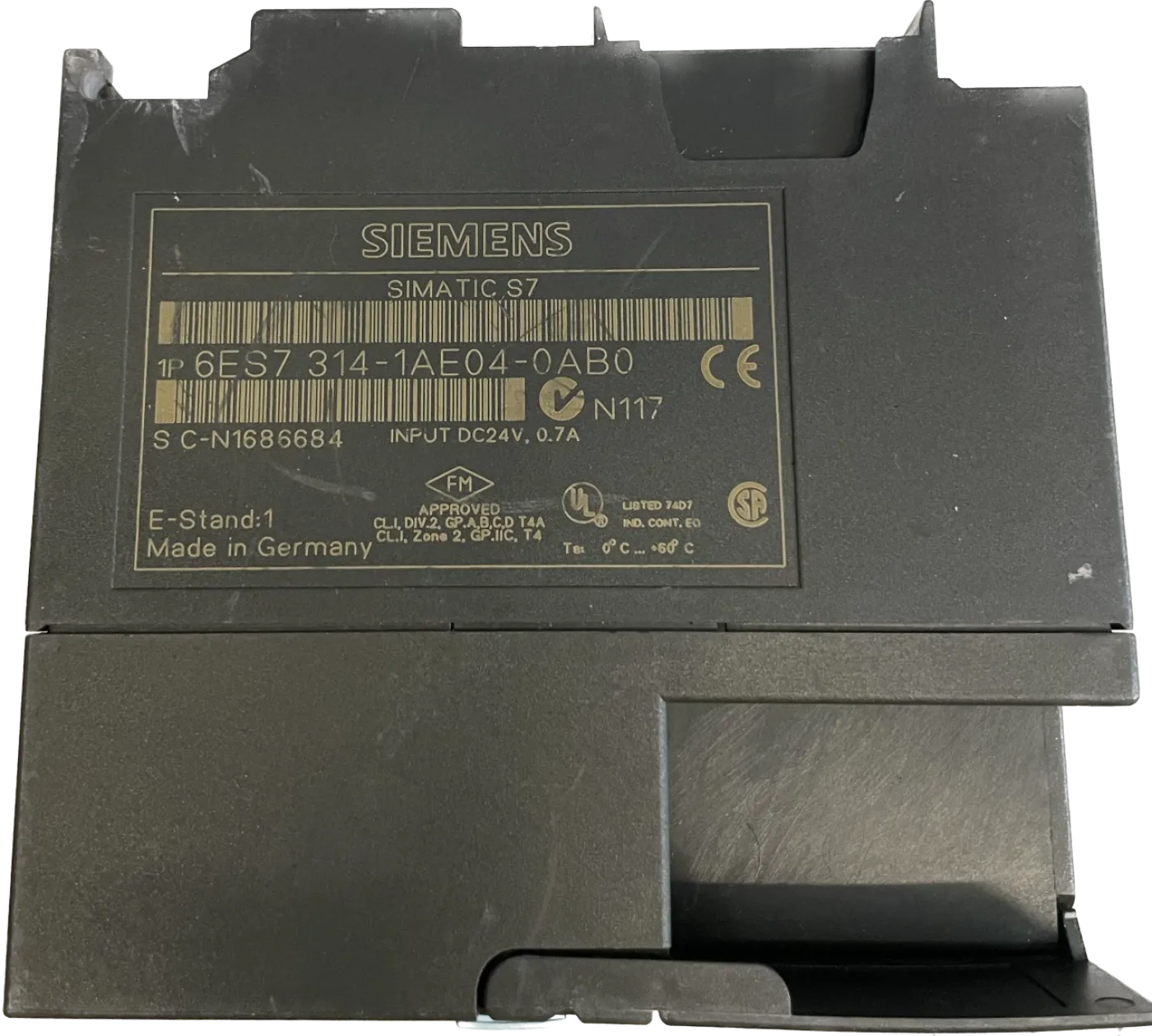 Siemens SIMATIC S7-300, CPU 314 Zentralbaugruppe 6ES7314-1AE04-0AB0 - 2