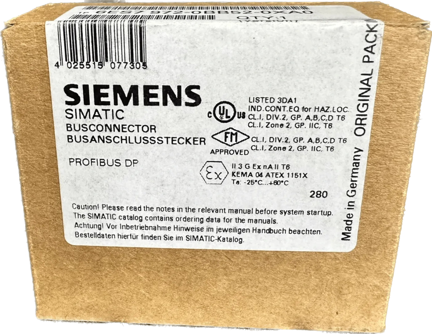 Siemens SIMATIC DP 6ES7972-0BB52-0XA0 - 2