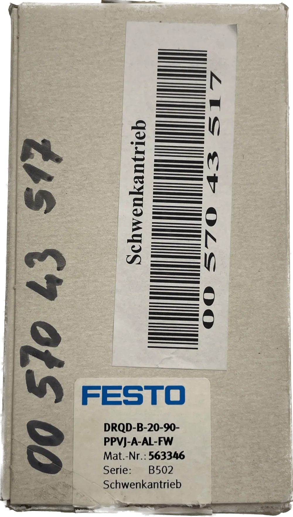 Festo Schwenkantrieb DRQD-B-20-90-PPVJ-A-AL-FW