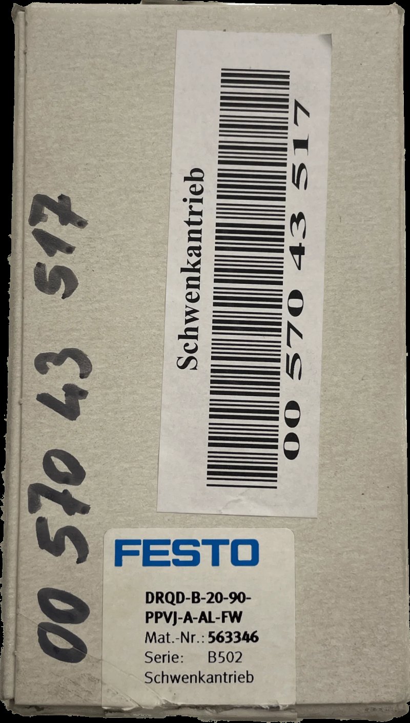 Festo Schwenkantrieb DRQD-B-20-90-PPVJ-A-AL-FW