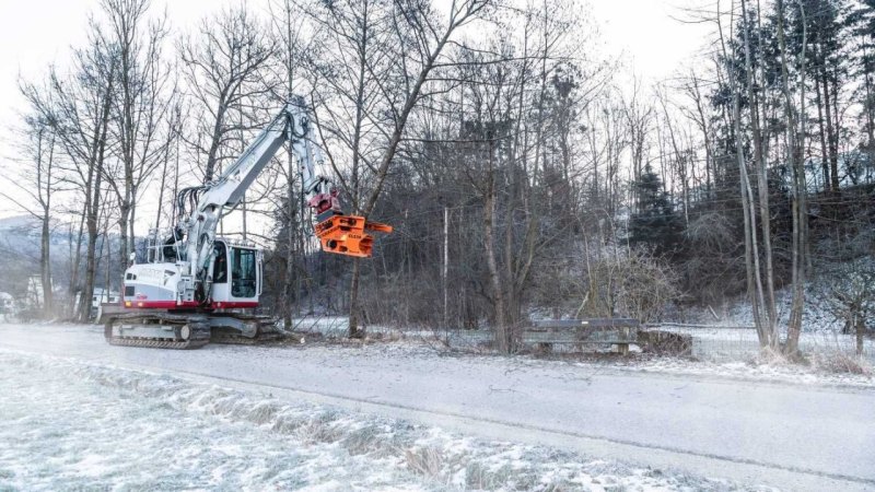 Westtech Woodcracker CL320 Fällkopf Fällgreifer