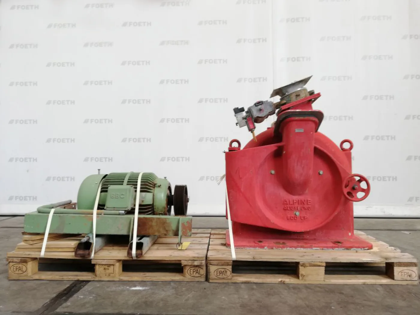 Alpine 500 UP beater plate - Fine Impact Mill - 5