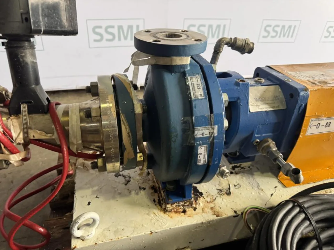 2020 AKAY Industries Centrifugal process pump with electric motor - 5