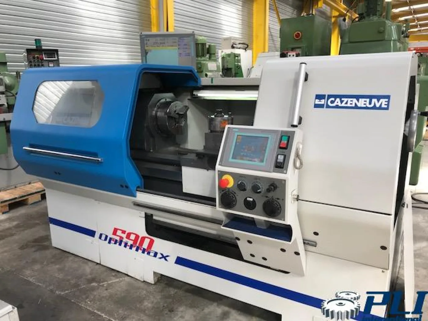 Conventional lathe with electronic assistance CAZENEUVE Optimax 590 1100 - 6
