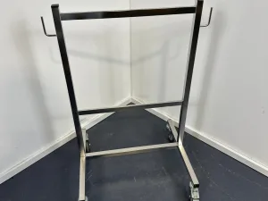 OP-Wagen Gestell mit zwei Standardschienen