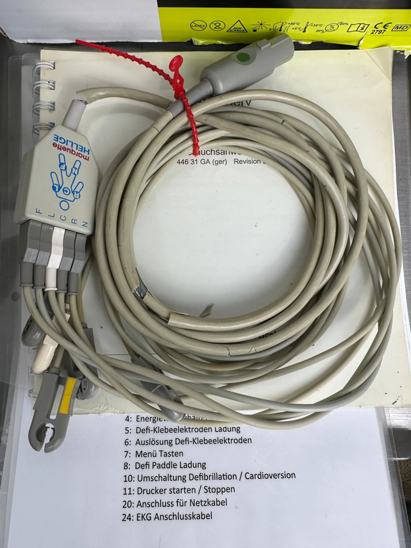 GE Defibrillator CardioServ 2002 - 8