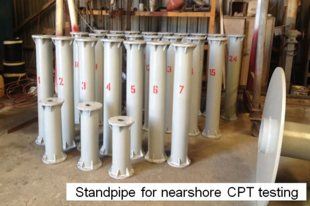Standpipe for Nearshore CPT Testing II