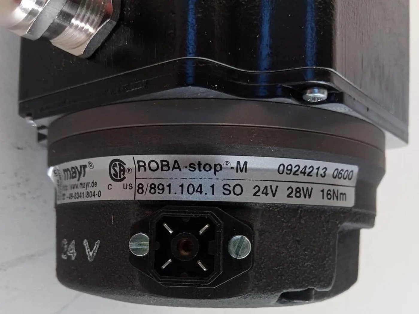 Berger Servo Motor mit ROBA-stop-M VRDM31117/50 LWB - 5