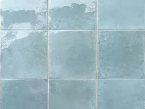 Oria 10MM Aqua decor tegel glazend 14.7x14.7 cm