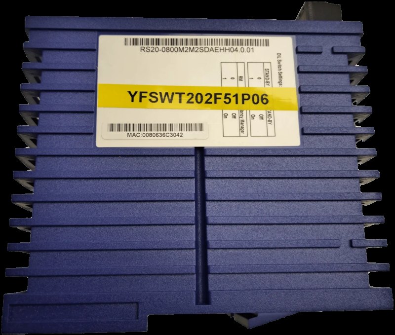Hirschmann RS20 Rail switch 8 Ports IP20