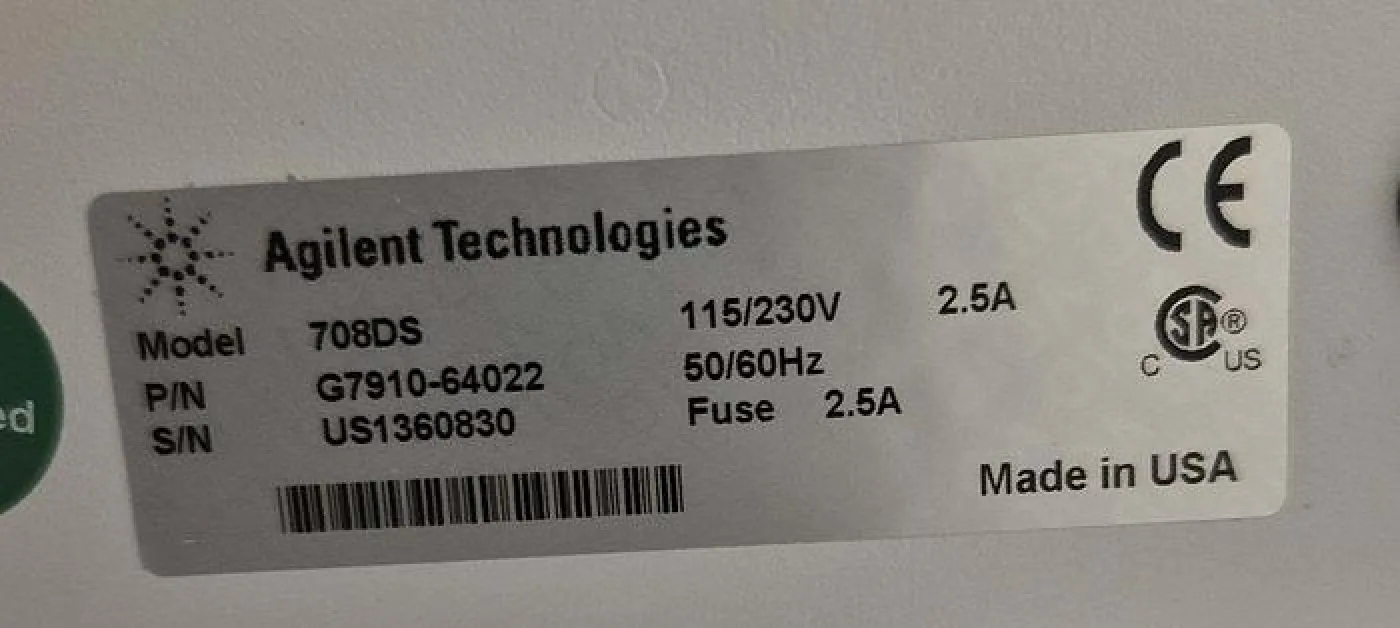 Agilent Technologies 708-DS Auflösungstestgerät - 4