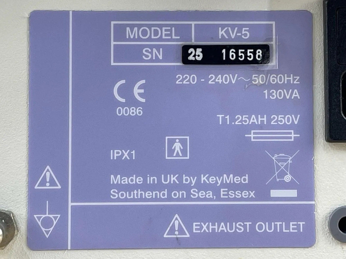 Olympus KV-5 Suction Pump - 7