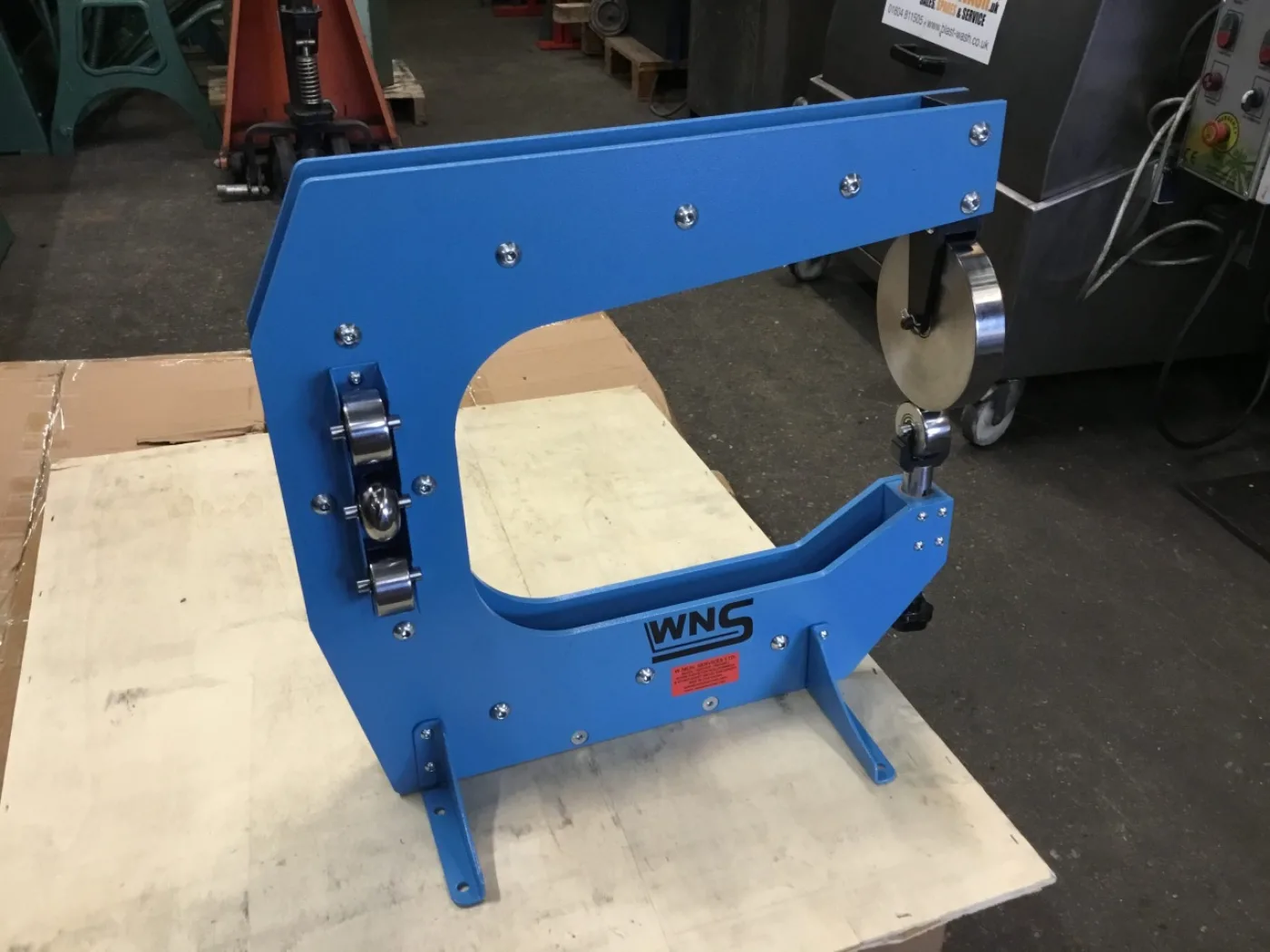 WNS Fabricated English Wheeling Machine 400mm - WNS - W. Neal Services Ltd - 3