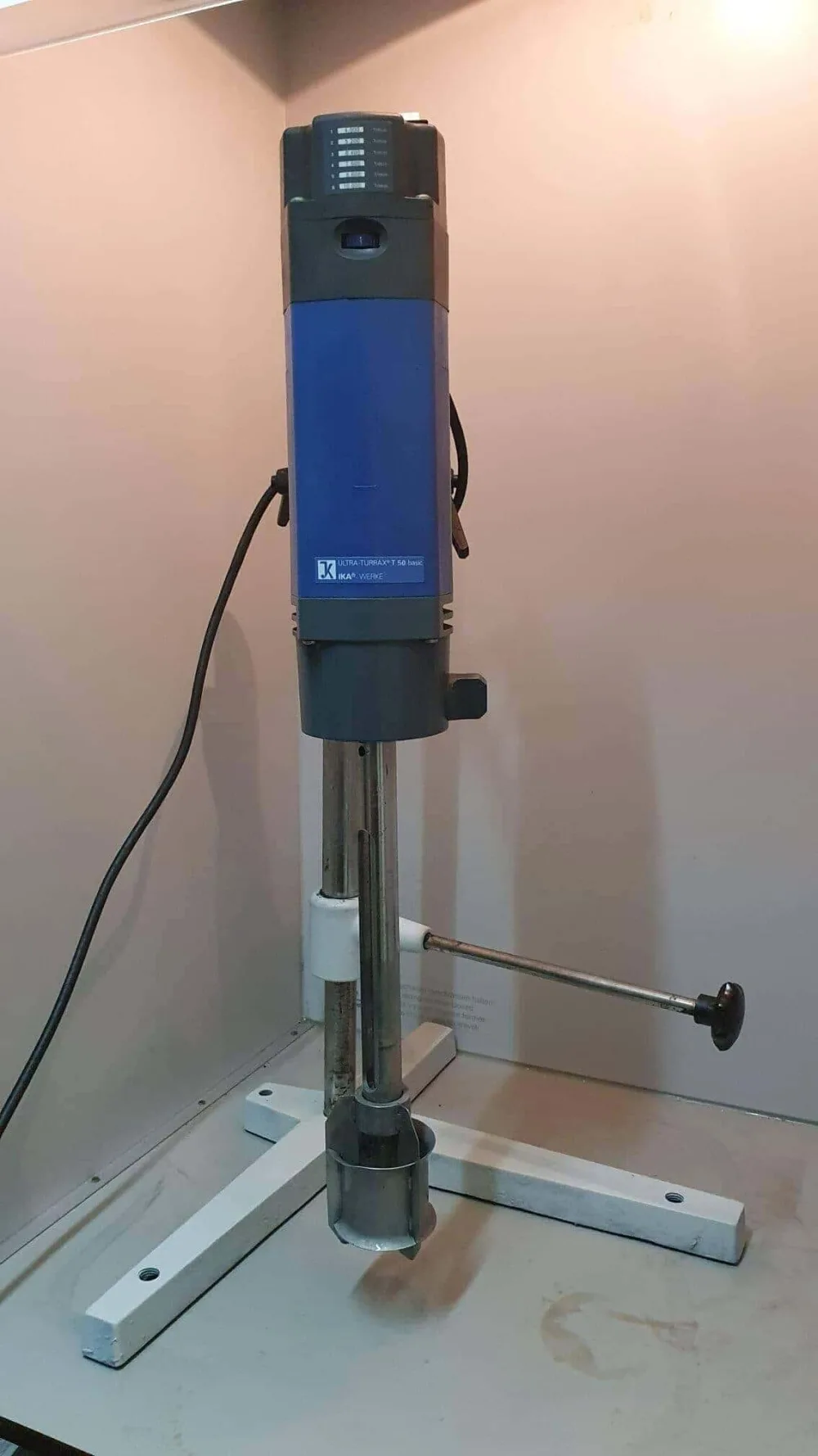 IKA T50 Basic Ultra Turrax met S50N-W80SMK Jet Mixer Head