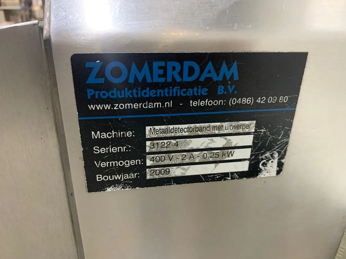 2009 Zomerdam Metaaldetector, type: MN 5.1 - 6