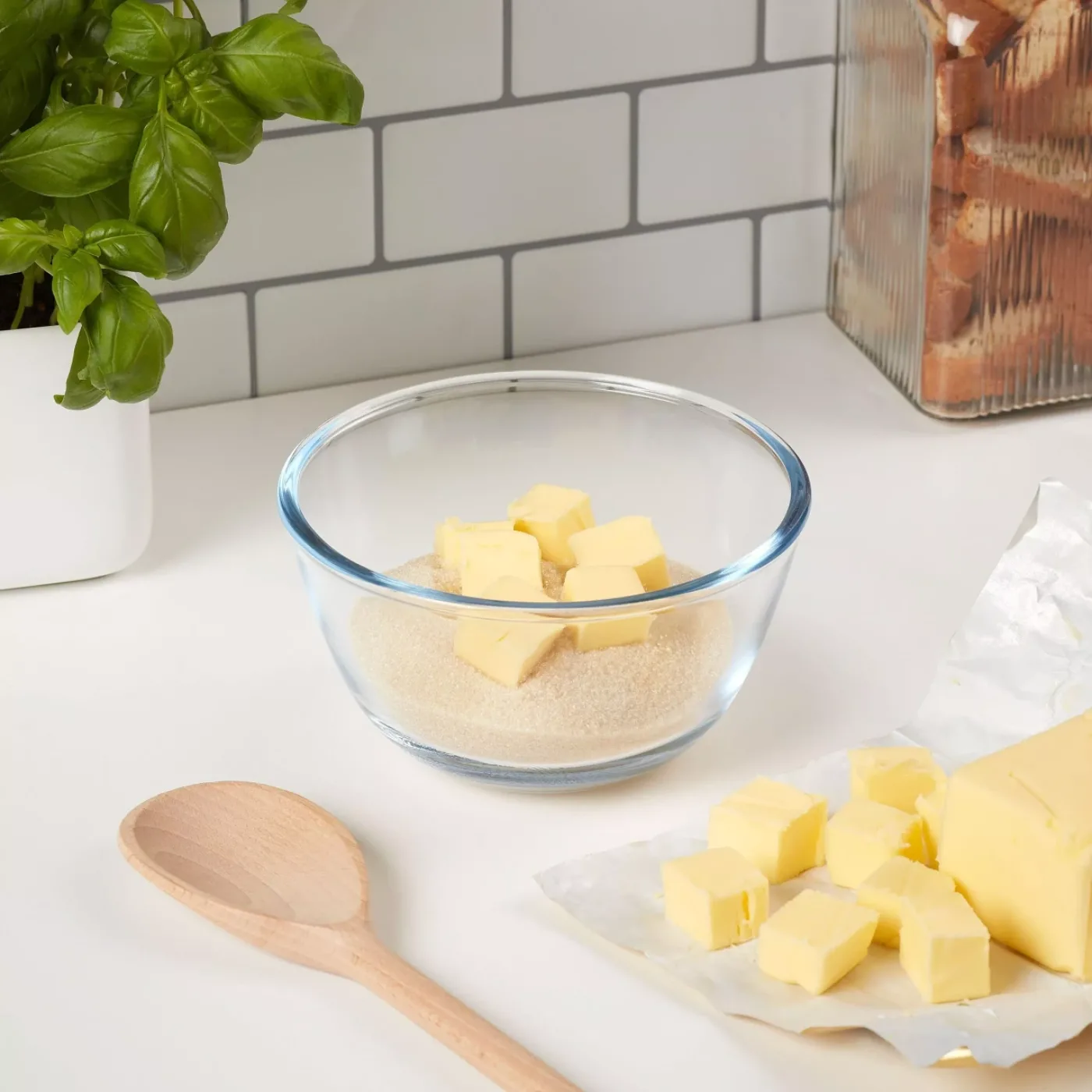 Tala Borosilicate Glass Mixing Bowl 15x8.1cm 800ml - islandcatering - 6