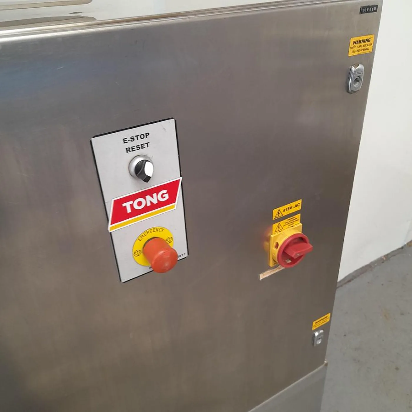 2016 Used Tong Broccoli Trimmer with Control Box - 5