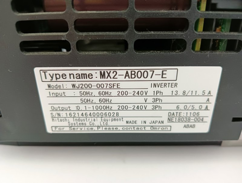 Omron MX2-AB007-E Frequenzumrichter