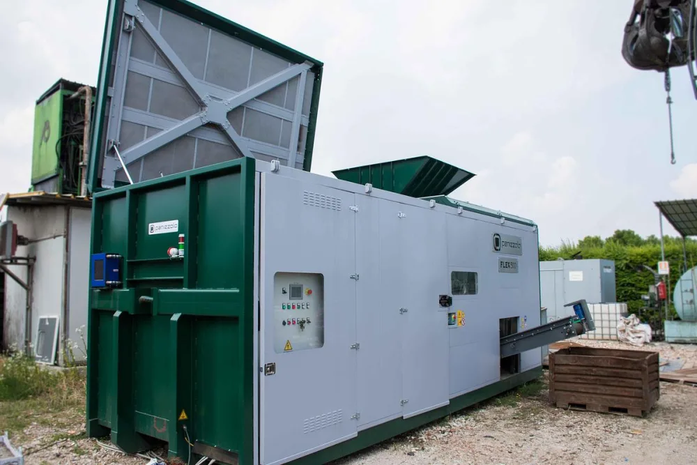 Panizzolo Flex 500 Flex Mobile Drum Hammer Mill