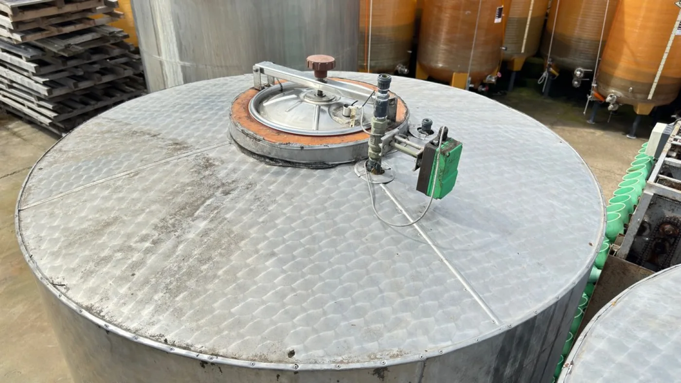 FIBERGLASS TANKS HL 30 ABOUT, INSULATED STORAGE MODEL, TOTAL INSULATION, STAINLESS STEEL OUTER CLADDING, SECOND-HAND EQUIPMENTS - 8