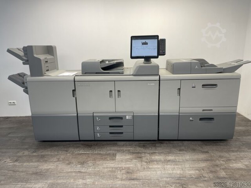 Ricoh Pro 8300s incl. Finisher, Paperdeck only 802.000 Clicks