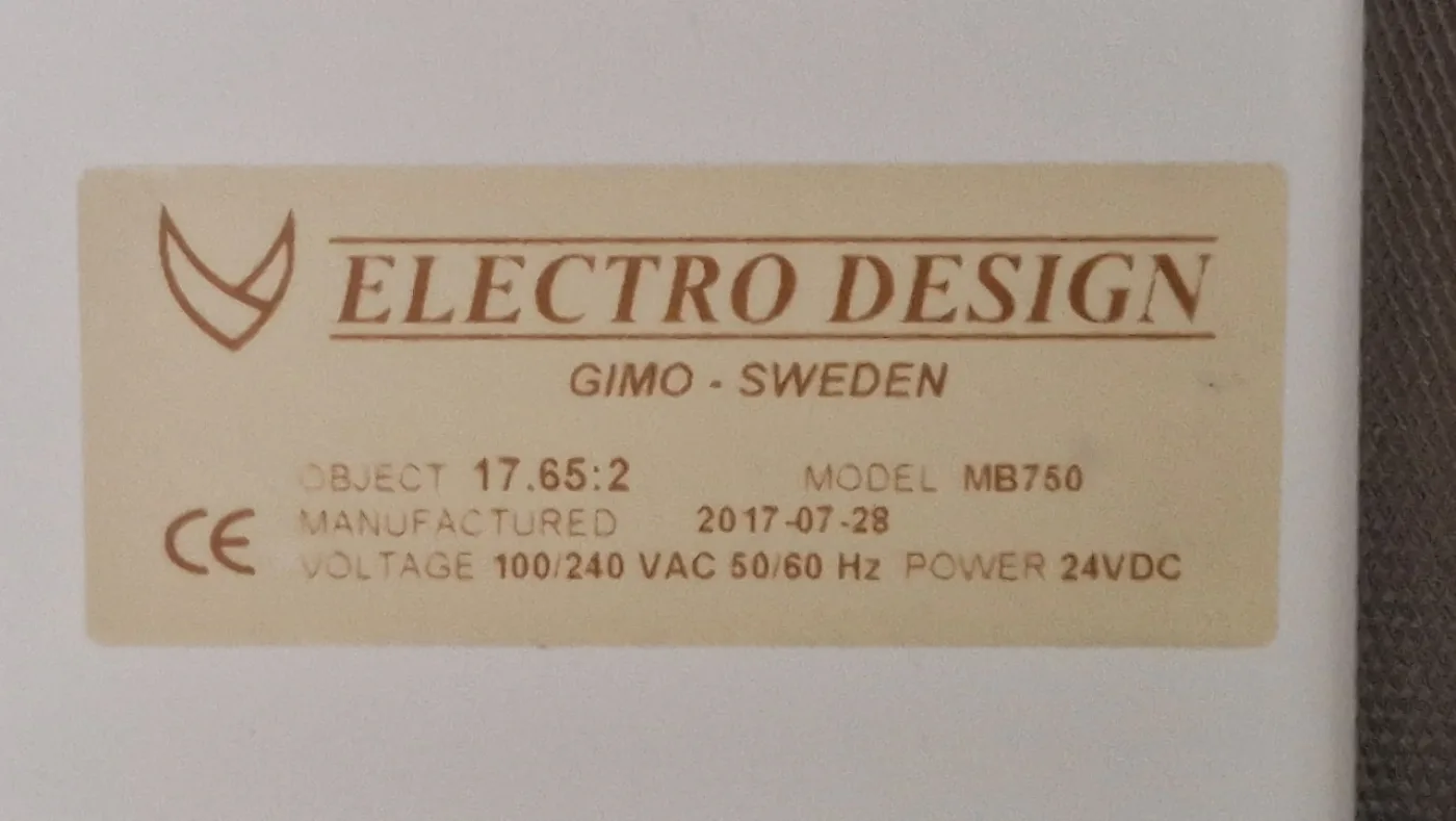 Electro Design MB750, vintage 2017 - 3